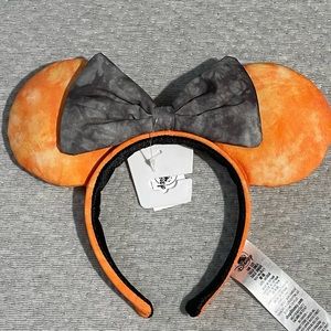 NWT Disney Tie Dye Halloween Minnie Ears/Headband